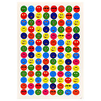 Наклейки для оцінок 85724 упаковка 10 аркушів 85724-9