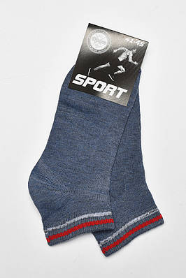 Шкарпетки чоловічі спортивні синього кольору розмір 41-45 172820T Безкоштовна доставка