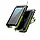 Портативний зарядний пристрій УМБ Solar Power Bank FM radio Wireless charger 20000mAh PN-W26 IPX4 |1USB/Type-C, 15W/3A, Qi| Чорний, фото 4