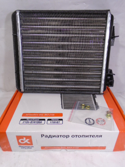 Купити Радиатор печки ВАЗ 2105, 2107 (широкий) Дорожная карта, ціна 424 ...