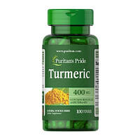 Куркума Puritan's Pride Turmeric 400 mg 100 Caps GG, код: 7520721