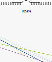 Перекидной календарь Heyda 21,5 х 24 см Белый (2070451) UD, код: 2452104