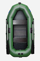 Лодка надувная пвх гребная двухместная ΩMega 245LS PS зелена UD, код: 8284063