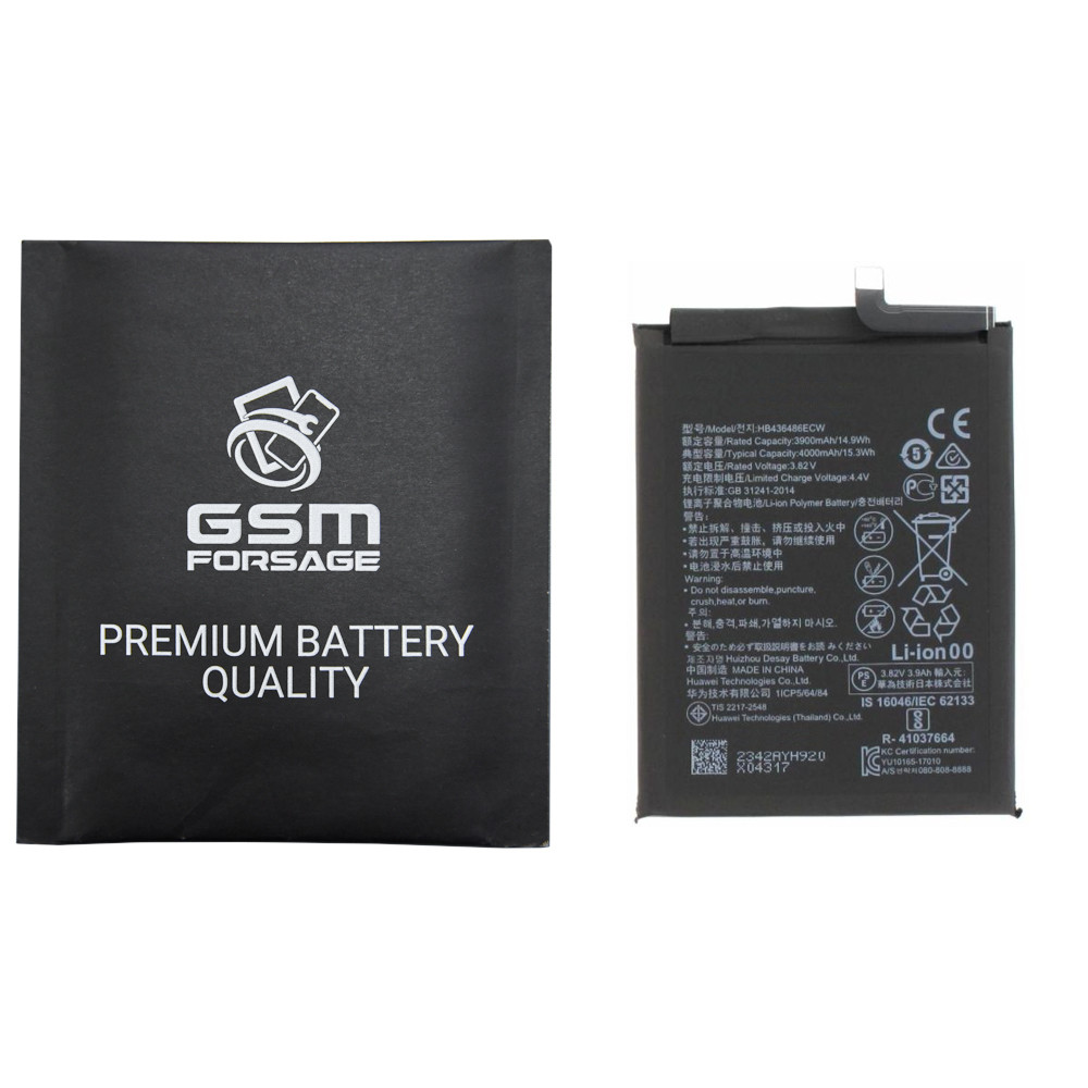 Акумулятор HB436486ECW (4000mAh) для Huawei Mate 10 / Mate 10 Pro / P20 Pro / Mate 20 Premium Qualit
