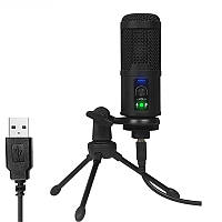 USB микрофон для ПК, ноутбука, студий для записи звука Savetek M3, профессиональный, конденса SK, код: 8097055