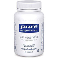 Ашваганда Pure Encapsulations Ashwagandha 60 Caps PE-00613 KP, код: 7595080
