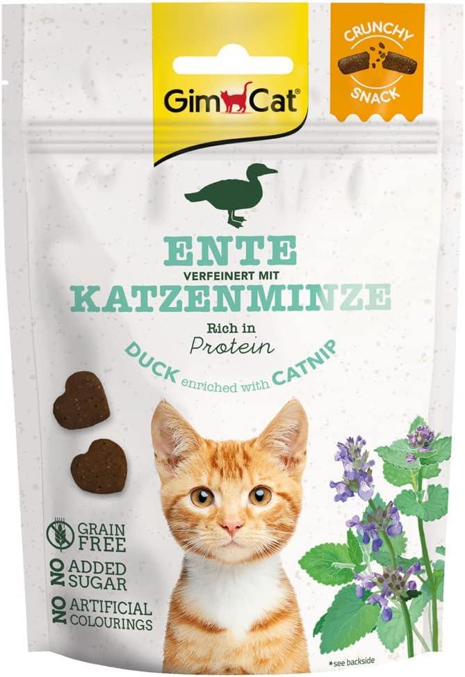 Вітамінні ласощі для котів GimCat ente katzenminze, качка з кошачою м'ятою 50 г