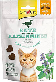 Вітамінні ласощі для котів GimCat ente katzenminze, качка з кошачою м'ятою 50 г