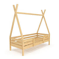 Деревянная кровать для подростка SportBaby Вигвам лак 190х80 см GM, код: 8264817