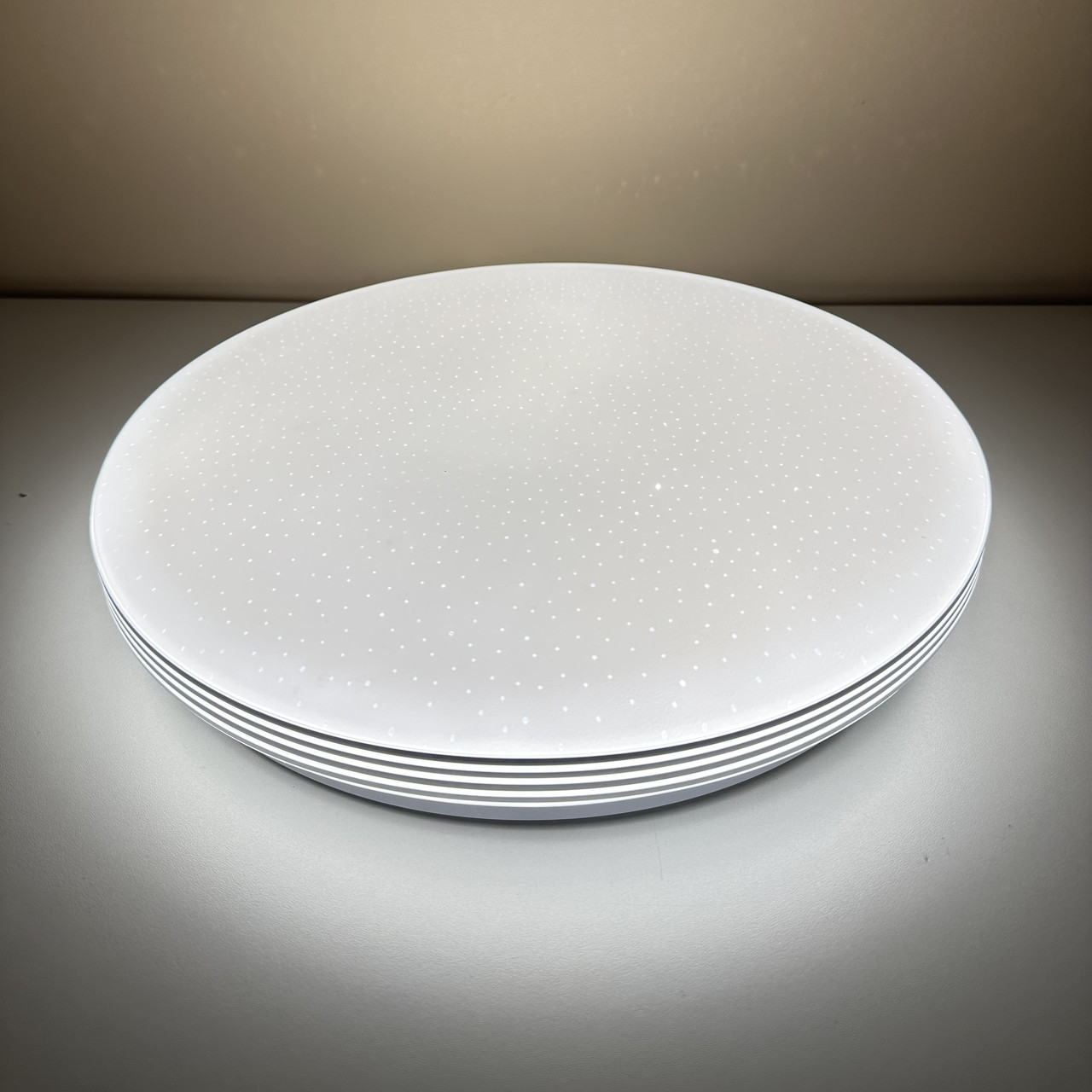 Стельова люстра 36Вт світлодіодна 3240лм Зоряне Небо природне біле світло 5000К срібний декор Led-Story