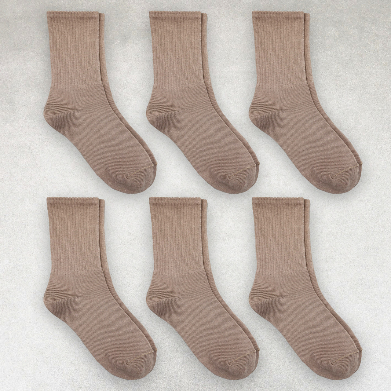 Шкарпетки жіночі 6 пар «Cocoa» з високою резинкою бавовна преміум сегмент розмір 35-38 арт. 63Н.6, фото 1