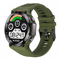 Умные часы Modfit Titan Army Green 35 мм. смарт мужские наручные