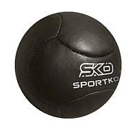 М'яч медичний медбол SportKo 4кг шкіряний