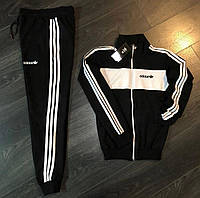 Мужской спортивный костюм адидас спортивное для мужчины Adidas кофта и брюки 4 цвета BuyIT Чоловічий