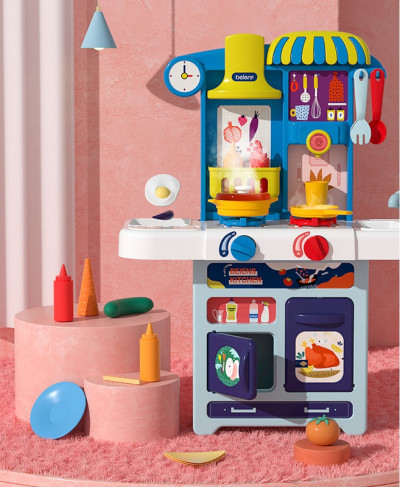 Дитячий ігровий набір Beiens Кухня (М2358blue) блакитний