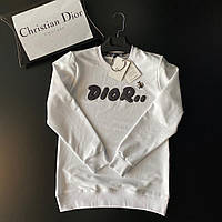Свитшот мужской Christian Dior White свитшот кристиан диор белый мужской кофта BuyIT Світшот чоловічий