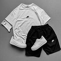 Комплект nike мужской шорты и футболка найк BuyIT Комплект nike чоловічий шорти та футболка найк