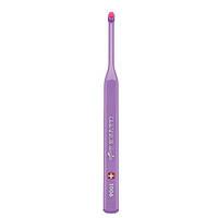 Монопучковая зубная щетка Curaprox 1006 Single (светло-фиолетовая/розовая), 1 шт