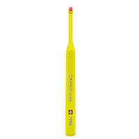 Монопучковая зубная щетка Curaprox 1006 Single (желтая/розовая), 1 шт