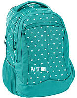 Яскравий жіночий рюкзак 22L PASO 18-2808IM16 зелений BuyIT