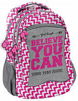 Женский рюкзак молодежный на 3 отделения 25L Paso Youth Barbie BuyIT Жіночий молодіжний рюкзак на 3 відділення