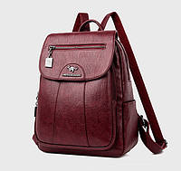Женский рюкзак Кенгуру мини рюкзачок для девочек модный Красный BuyIT Жіночий рюкзак Кенгуру міні рюкзачок для