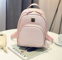 Детский рюкзак прогулочный рептилия, небольшой рюкзачок для девочек в стиле рептилии Розовый BuyIT Дитячий