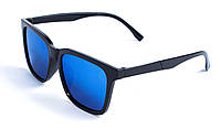 Солнцезащитные очки Radiance-bl-blue Унисекс с черной оправой и синими линзами BuyIT Сонцезахисні окуляри