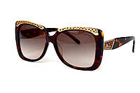 Очки эрме женские солнцезащитные очки коричневые Hermes BuyIT Окуляри ерме жіночі сонцезахисні окуляри