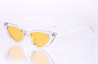 Имиджевые очки лисички женские оранжевые линзы очки для женщин BuyIT Іміджеві окуляри лисички жіночі оранжеві