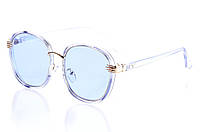 Синие круглые имиджевые женские очки прозрачные для женщин для имиджа BuyIT Сині круглі іміджеві жіночі