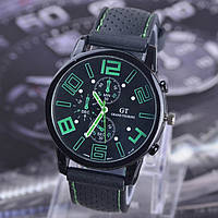 Мужские спортивные часы силикон Зеленый BuyIT Чоловічий спортивний годинник силікон Зелений