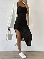 Жіноча літня сукня на брителях новинка 2024