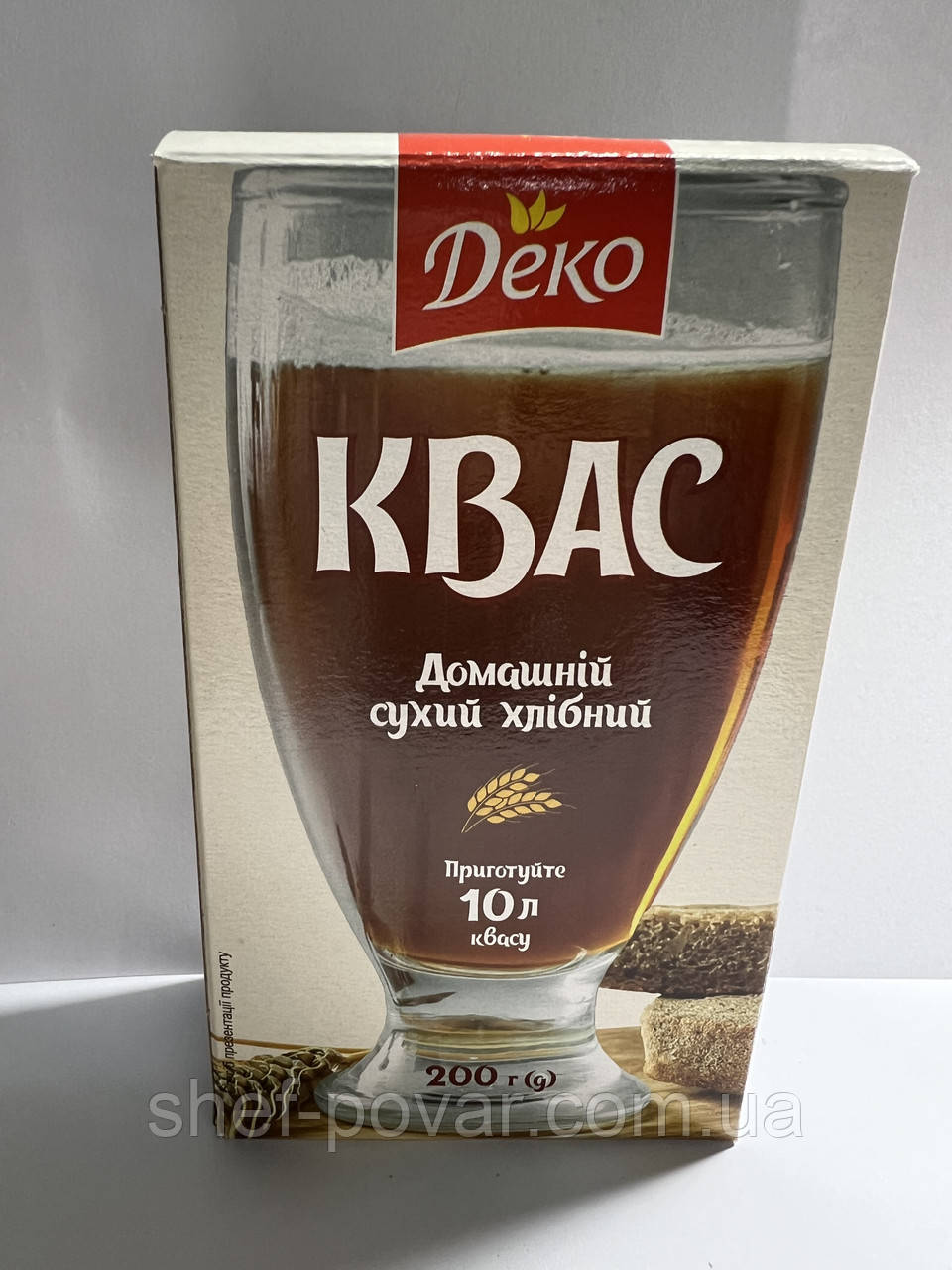 Квас домашній хлібний сухий 200 грамів ТМ "Деко", фото 1