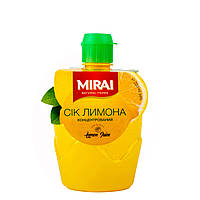 Сок лимона концентрированный ТМ MIRAI 220 мл OS, код: 7936732