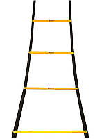 Тренировочная лестница координационная для бега SECO 12 ступеней 5,1 м желтая AG, код: 5865465