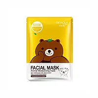 Тканевая маска для лица с эссенцией зеленого чая BIOAQUA Facial Mask Animal