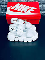 Сандалии Nike женские Босоножки сандали Найк белые лето