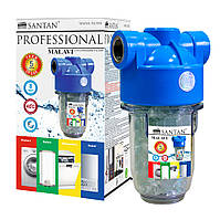 Фильтр от накипи Santan Malavi 2PS (для бойлеров, стиральных и посудомоечных машин, газовых к PP, код: 8209394
