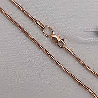 Золотий ланцюжок 585 проби з червоного золота