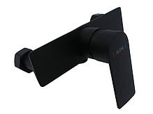 Змішувач для душ.кабіни, латунь чорний матовий AIM DG01140 matte black, фото 5