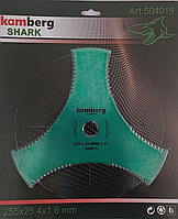 Нож для бензокосы 3Т Kamberg Shark 255*1.6мм 25.4 посадка