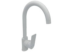 Змішувач для миття, білий латунь AIM DG01150 frosted white