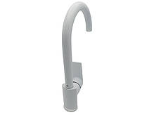 Змішувач для миття, білий латунь AIM DG01150 frosted white, фото 6