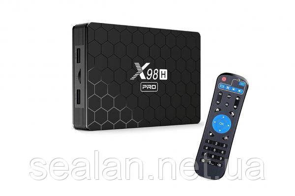 Смарт приставка X98H PRO Smart TV Box (Alwinner H618, 2/16G, Android 12)