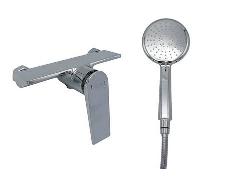 Змішувач для душ.кабіни, латунь хром AIM DG08940 chrome, фото 1