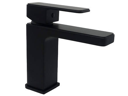 Змішувач для раковини, чорний латунь матовий AIM DG00710 matte black, фото 1