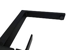 Змішувач для миття, латунь чорний матовий AIM DG00751 matte black, фото 6