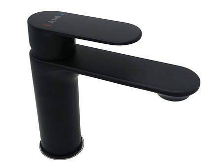 Змішувач для раковини, чорний латунь матовий AIM DG01210 matte black, фото 1