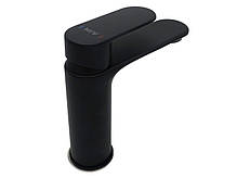 Змішувач для раковини, чорний латунь матовий AIM DG01210 matte black, фото 6